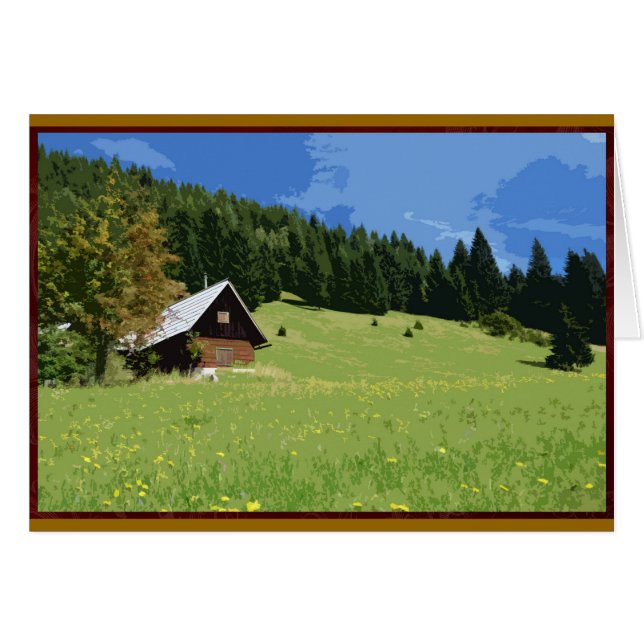 Sloveens platteland (Voorkant Horizontaal)