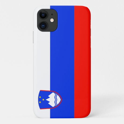 Sloveense vlag Case-Mate iPhone case (Achterkant)