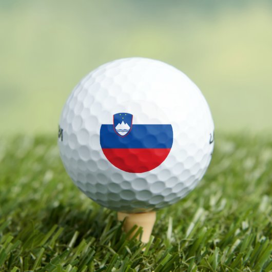 Sloveense vlag golfballen (Insitu Shirt)