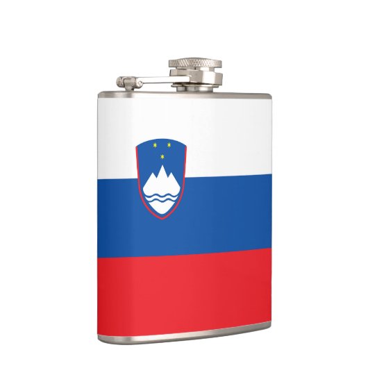 Sloveense vlag heupfles (Rechts)