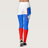 Sloveense vlag leggings (Achterkant)