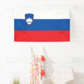 Sloveense vlag spandoek (Insitu)