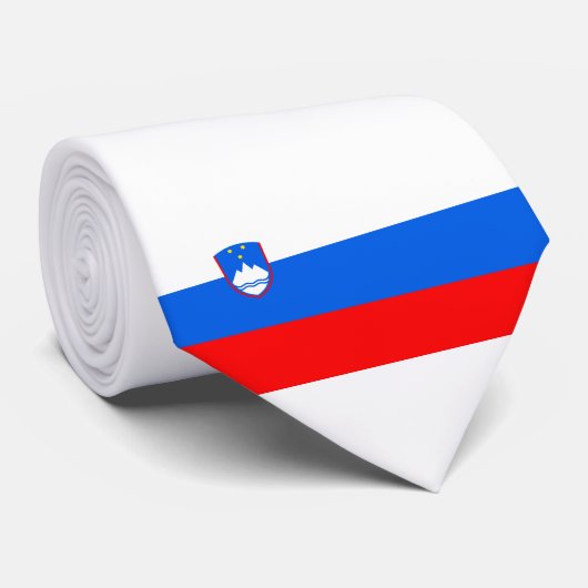 Sloveense vlag stropdas (Opgerold)
