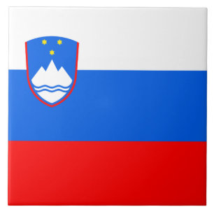 Sloveense vlag tegeltje