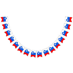 Sloveense vlag vlaggetjes