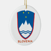 SLOVENIA * Crest Ornament Slovenski Božični Okrase (Rechts)