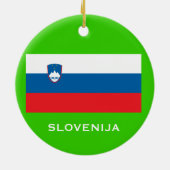 SLOVENIA * Crest Ornament Slovenski Božični Okrase (Achterkant)