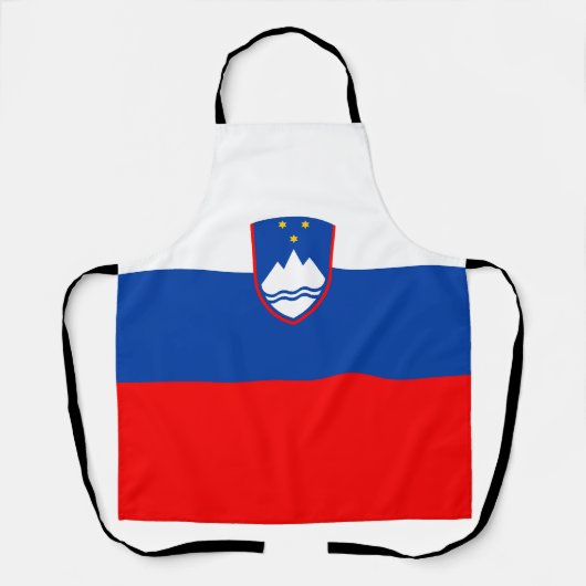 Slovenia Flag Schort (Voorkant)