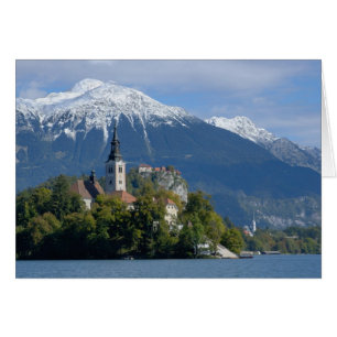 Slovénie, Bled, lac de Bled, île de Bled, Bled