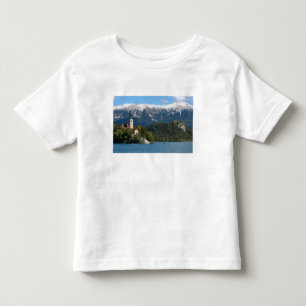 Slovenië, Bled, Meer van Bled, Bled Eiland, Bled 2 Kinder Shirts