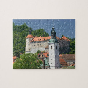 SLOVENIË, GORENJSKA, Skofja Loka: Kerk van St. Legpuzzel