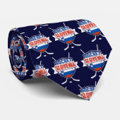 Slovenië Ice Hockey Shield Stropdas (Opgerold)