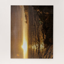 Slovenië Jigzaag Puzzle - Sunset over Piran