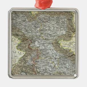 Slovenië, Kroatië Metalen Ornament