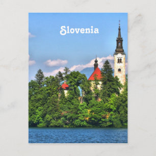 Slovenië Land Briefkaart