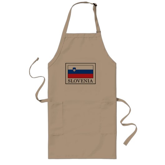 Slovenië Lang Schort (Voorkant)