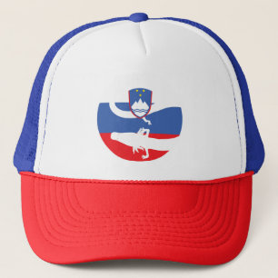 Slovenië OLM Sloveense nationale dierenvlag Trucker Pet