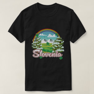 Slovenië Reis logo T-shirt