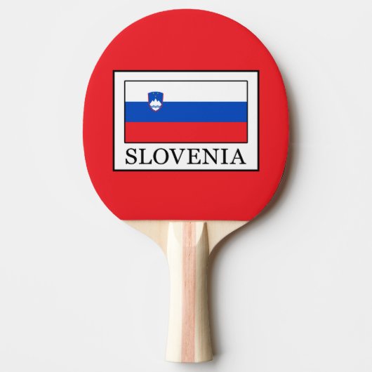 Slovenië Tafeltennisbatje (Voorkant)