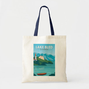 Slovenië Travel Reis Travel Art  Tote Bag