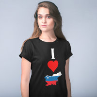 Slovenië Vertical I Love Slovenian Flag Map Womens
