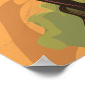 Slovenië Vintage Travel Poster (Hoek)