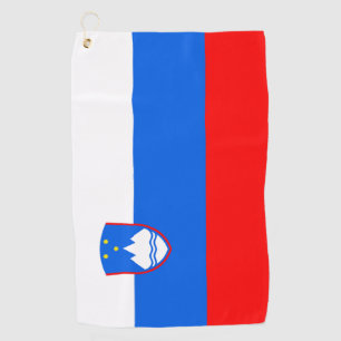 Slovenië Vlag Golfhanddoek
