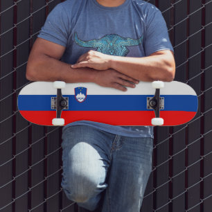 Slovenië Vlag Skateboard