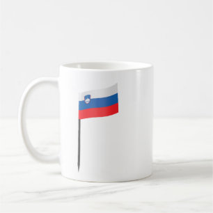Slovenië vlag tandenstoker koffiemok