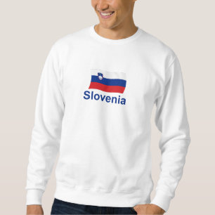 Slovenië vlag - w/inscriptie trui