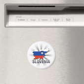 Slovenië Vlaggenkaart 2.0 Magneet (Insitu (Vaatwasser))