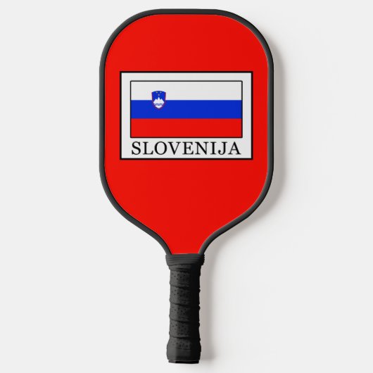 Slovenija Pickleball Paddle (Achterkant)