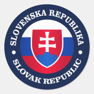 Slovenska Republiek Ronde Sticker