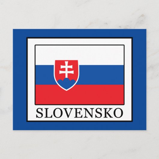 Slovensko Briefkaart (Voorkant)