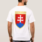 Slovensko/Slowakije COA T-shirt (Achterkant)