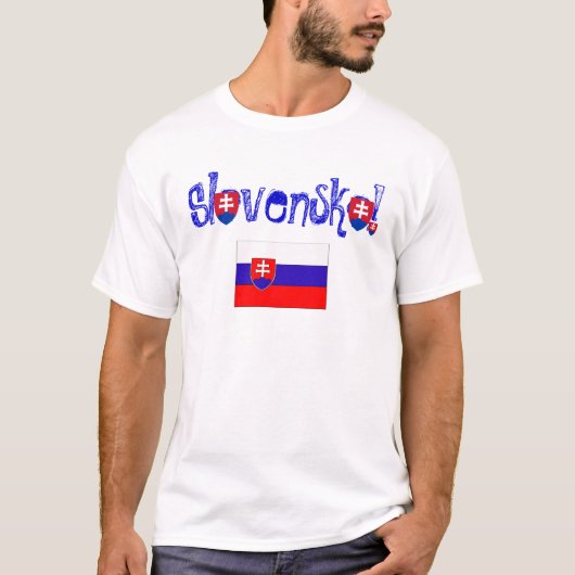 SLOVENSKO! T-SHIRT (Voorkant)