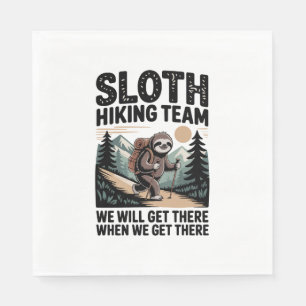 Slow and Steady Sloth Hiking Team Servet