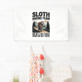 Slow and Steady Sloth Hiking Team Spandoek (Insitu)