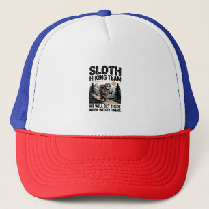 Slow and Steady Sloth Hiking Team Trucker Pet