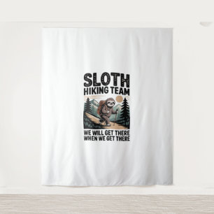 Slow and Steady Sloth Hiking Team Wandkleed