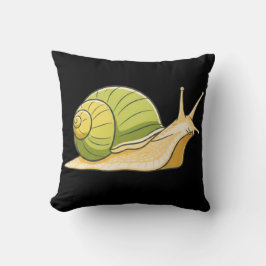 Slow and Steady Snail-Calm Everyday Comfort Décor Kussen