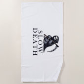 Slow Death Essential T-Shirt Strandlaken (Voorkant)