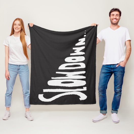 Slow down fleece deken (In situ)