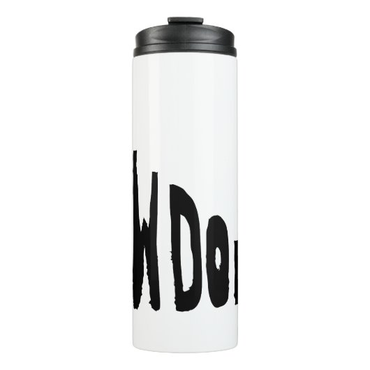 Slow down thermosbeker (Voorkant)