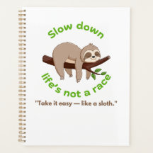 Slow Down – traag grafisch T-shirt en cadeau