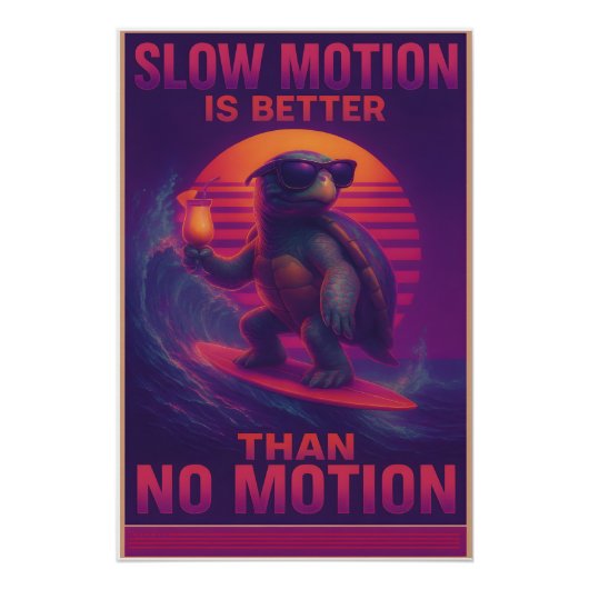 Slow is the New Fast Perfect Poster (Voorkant)
