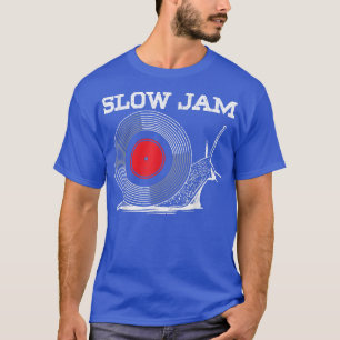 Slow Jam Vinyl Record Album Classic Music Player L T-shirt
