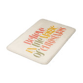 Slow Living Lifestyle Ontwerp Badmat (Gekanteld)