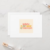 Slow Living Lifestyle Ontwerp Kaart (Voorkant / Achterkant in situ)