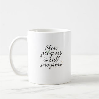 Slow Progress Is Still Progress – Calm Minimal Koffiemok